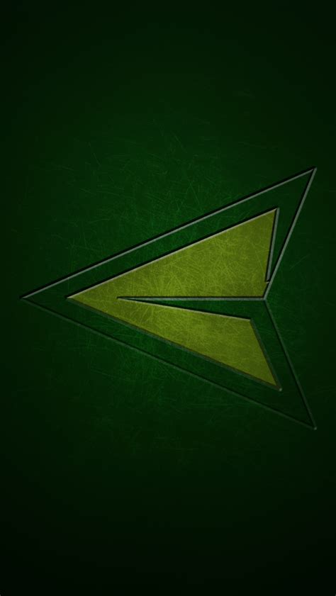 Free Download Green Arrow Logo Wallpaper Green Arrow Iphone 5 640x1136