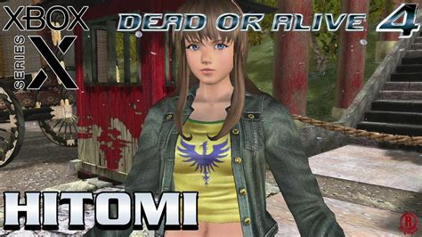 Dead Or Alive 4 Xbox Series X Hitomi Gameplay Very Hard Story And Ending 1080p 60fps Youtube