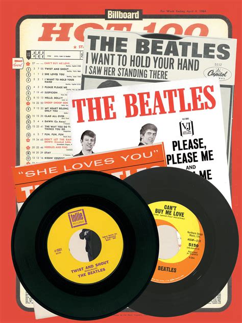 This Day The Beatles Chart U S Top 5 April 4 1964