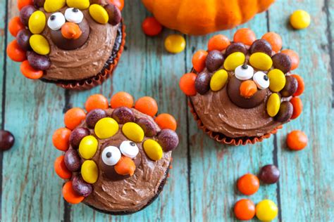 Easy Thanksgiving Turkey Cupcakes Recipe Frugal Mom Eh