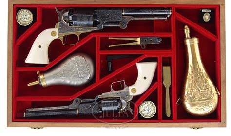 Priced In Auctions Cased Colt Special Edition Navy And Dragoon