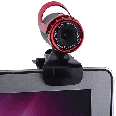 HD Webcam PC Laptop USB 2 0 Camera 12M Pixels Clip On Webcam W 360