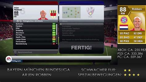 Fifa 13 Ultimate Team Player Review 3 Feat Arjen Robben Deutsch
