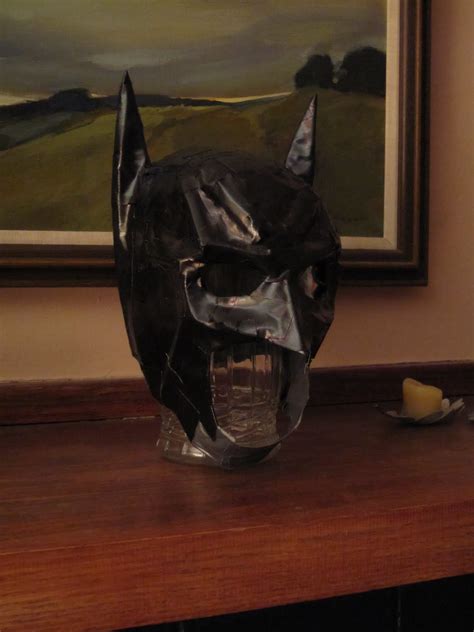 Chuck Does Art Diy Do It Yourself Batman Costume Mask