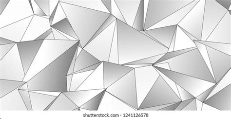 3d Triangles Abstract Background Design Wallpaper Stock Illustration