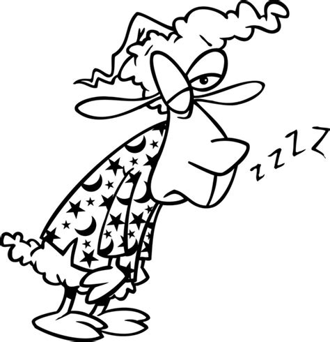 Cartoon Sleepy Sheep Stock Vector Image By ©ronleishman 13980139