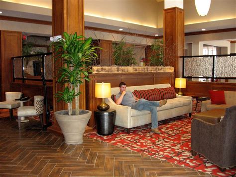 Another Of Our Beautiful Plants In This Lobby Shot At The Hilton Garden