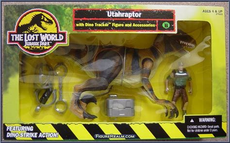 Utahraptor Jurassic Park Lost World Exclusive Dinos Kenner Action Figure