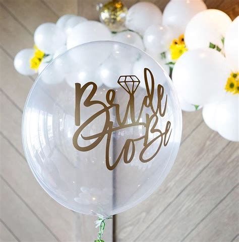 Custom Listing For Madeline Etsy Bridal Shower Balloons Custom