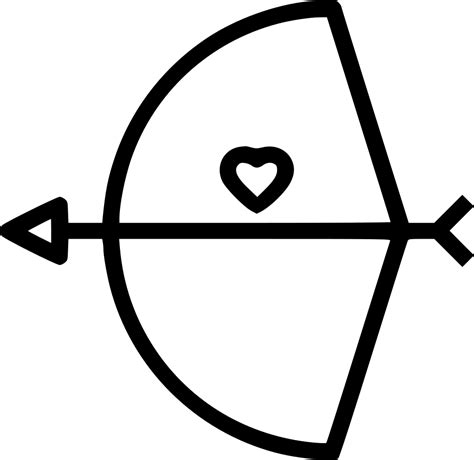 Download Bow Arrow Cupid Svg Png Icon Free Download (#560142 ...