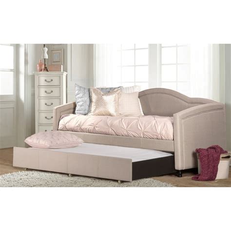 Hillsdale Furniture Jasmine Dove Grey Daybed With Trundle Dove Gray Twin Daybed With