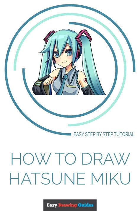 How To Draw Miku Hatsune Step By Step