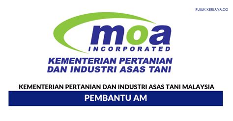 Kementerian pertanian dan industri asas tani malaysia. Jawatan Kosong Terkini Kementerian Pertanian Dan Industri ...