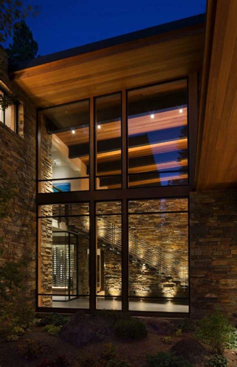 Fabulous Mountain Modern Retreat In The High Sierras House Design