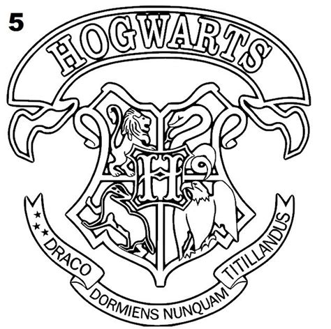 Collection of harry potter coloring pages hogwarts crest (18) coloring pages harry potter easy hogwarts crest drawing This photo was uploaded by sue9012. | Kleurplaten ...
