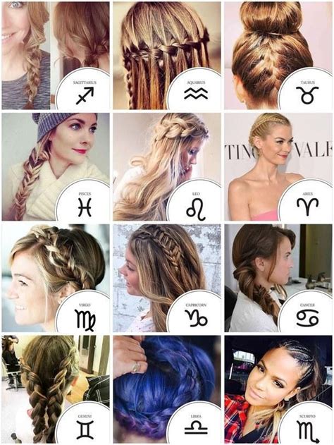 Zodiac Hairstyle Hairstyle Zodiac Hair Styles Zodiac Signs Sagittarius