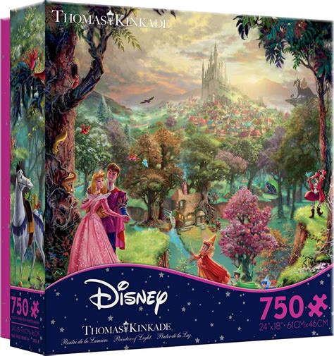 Thomas Kinkade Disney Sleeping Beauty 750 Pieces Ceaco Puzzle