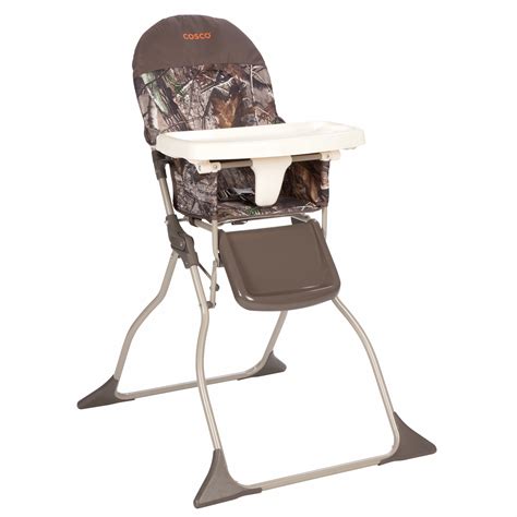 Cosco Simple Fold Full Size High Chair With Adjustable Tray Realtree