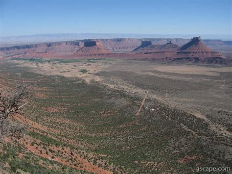 View Of Castle Valley From Porcupine Rim Photograph By Adam Romanowicz