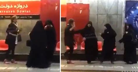 Woman Fights Back Against Morality Police Who Told Her To Put On Hijab