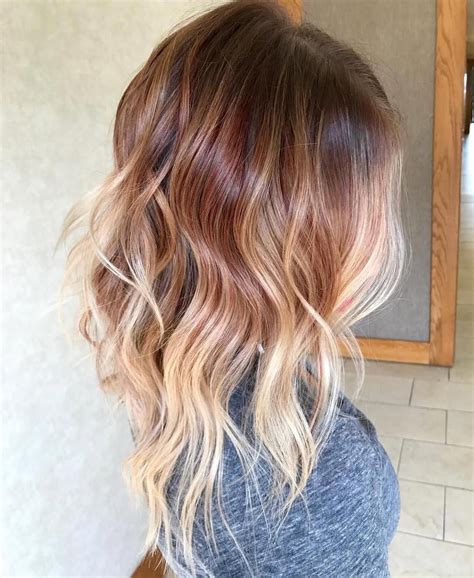 See what brown shades will suit your skin tone and get inspired by their variety! Fall Auburn 🍂🍁🌾 #Ideal | Ombre hair blonde, Strawberry ...