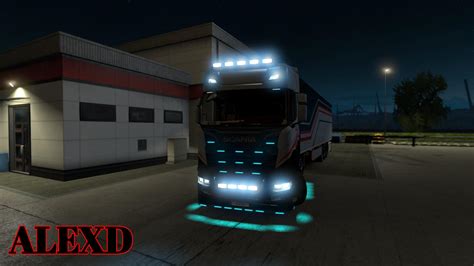 Ets2 Flare And 10000 K Light For All Trucks V17 136x Euro