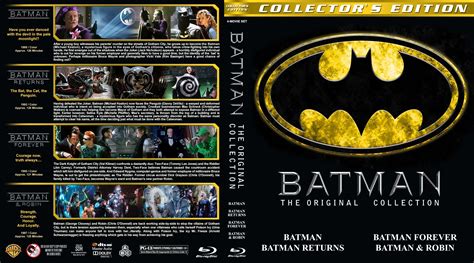Batman The Original Collection 1989 1997 R1 Custom Blu Ray Covers