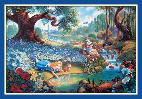 Beautiful Alice In Wonderland 11x14 Matted 8x12 Fine Art Etsy