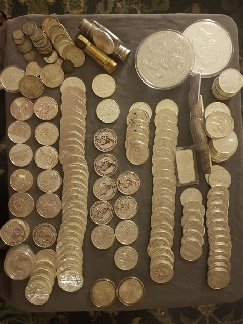 My full stack. Just reached 200 ounces. Goal for the year is to add an ...