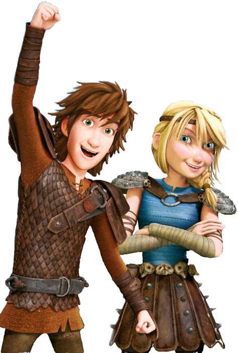 Do you like this video? Hiccstrid- Hiccup and Astrid from Dreamworks Dragons Race ...