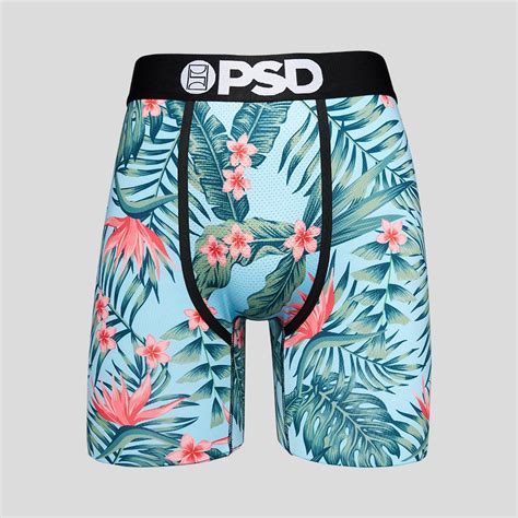 Tropical Hawaii Boxer Briefs Psd Underwear