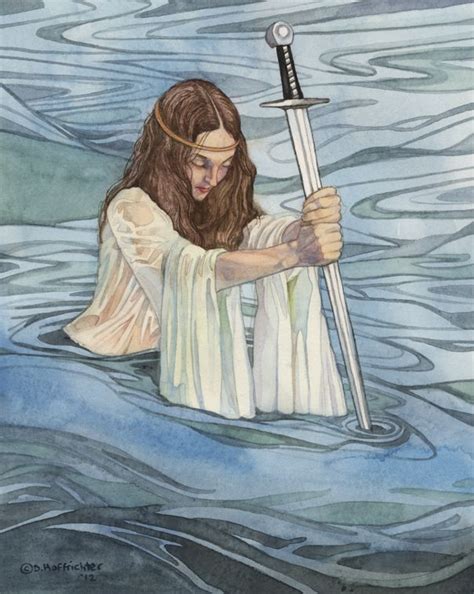 Lady Of The Lake By DavidHoffrichter On DeviantART King Arthur Legend