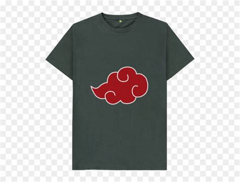 Akatsuki Red Cloud Active Shirt Hd Png Download 640x6746066079