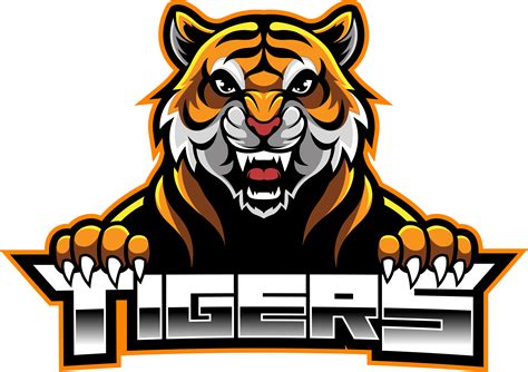 Tiger Face Esport Mascot Logo Design By Visink Thehungryjpeg