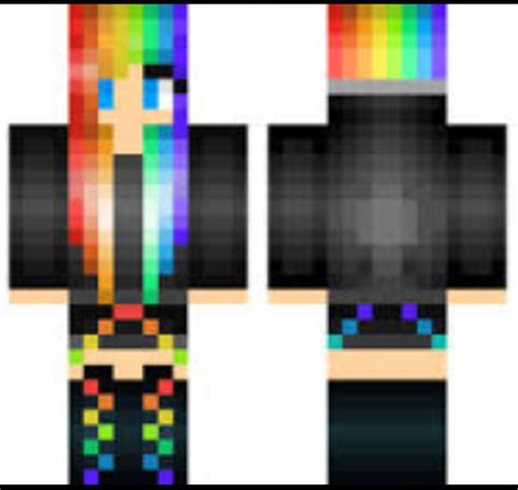 Im A Rainbow Unicorn Minecraft Skins Cool Minecraft Skins Rainbow