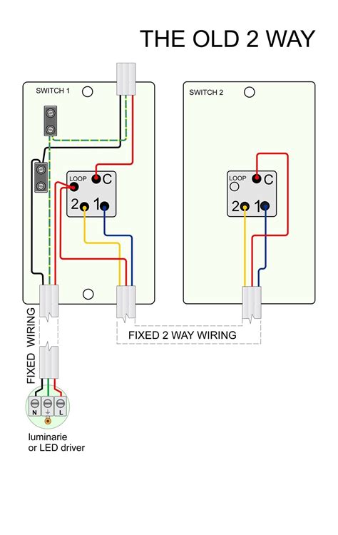 Wiring Diagram For A 2 Way Light Switch Wiring Harness Diagram