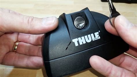 How To Remove Thule Core Lock Without Master Key From Clamp Base Roof