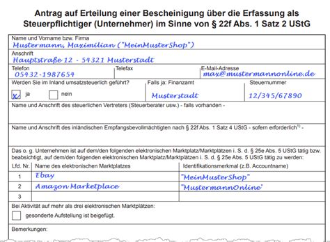 Interessant wird dies vor allem im fall einer trennung. Bescheinigung für Händler auf Online-Plattformen