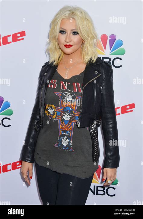 Christina Aguilera 119 At The Voice Spring Break Concert At The Pacific