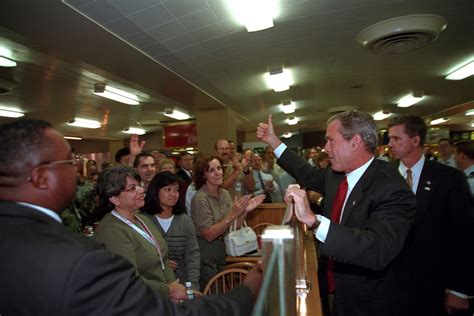911 President George W Bush Visits Pentagon 09172001 Flickr