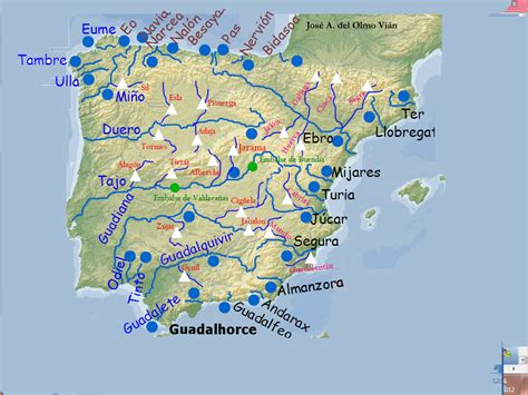 Mapa De Rios De Espana Mapa De Espana Images