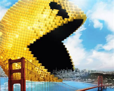 First ‘pixels Trailer Pac Man Donkey Kong And More Video Games Attack