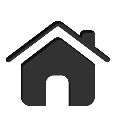 Black Home Icon Png Transparent Background Free Download 11197