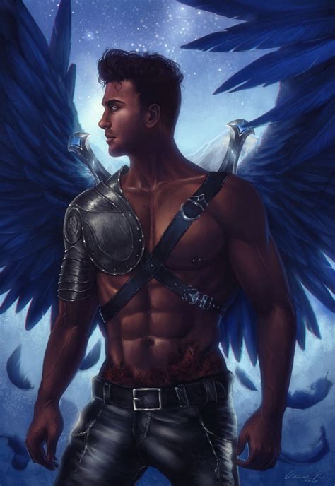 angel by oxanaresh on deviantart male fairy character design male dark evil