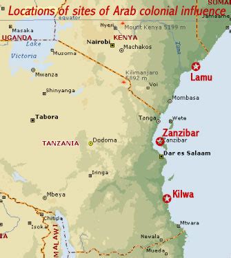 Kilwa map from i 322659 category: East Africa's Swahili Coast | African World Heritage Sites