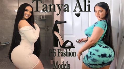Tanya Ali Plus Size Models Fashion Spike And Design👗 Youtube