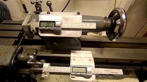 Homemade Digital Read Out For A Myford Super 7 Lathe Tailstock DRO