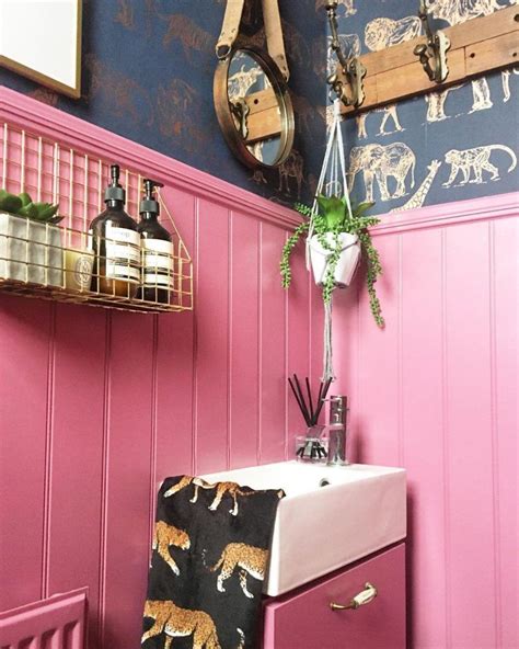 Farrow And Ball Rangwali Pink Paint Color Interiors By Color Pink