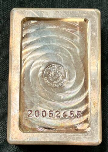 1 Kilo Scottsdale Stacker Silver Bar 999 Silver Bullion Ebay