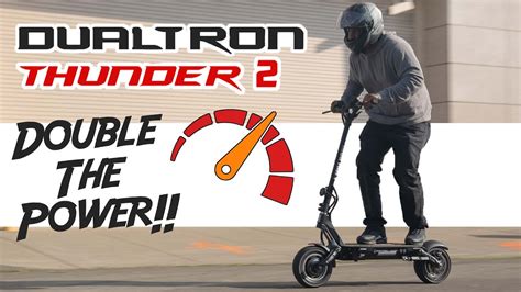 New Dualtron Thunder 2 Electric Scooter Review More Double Less